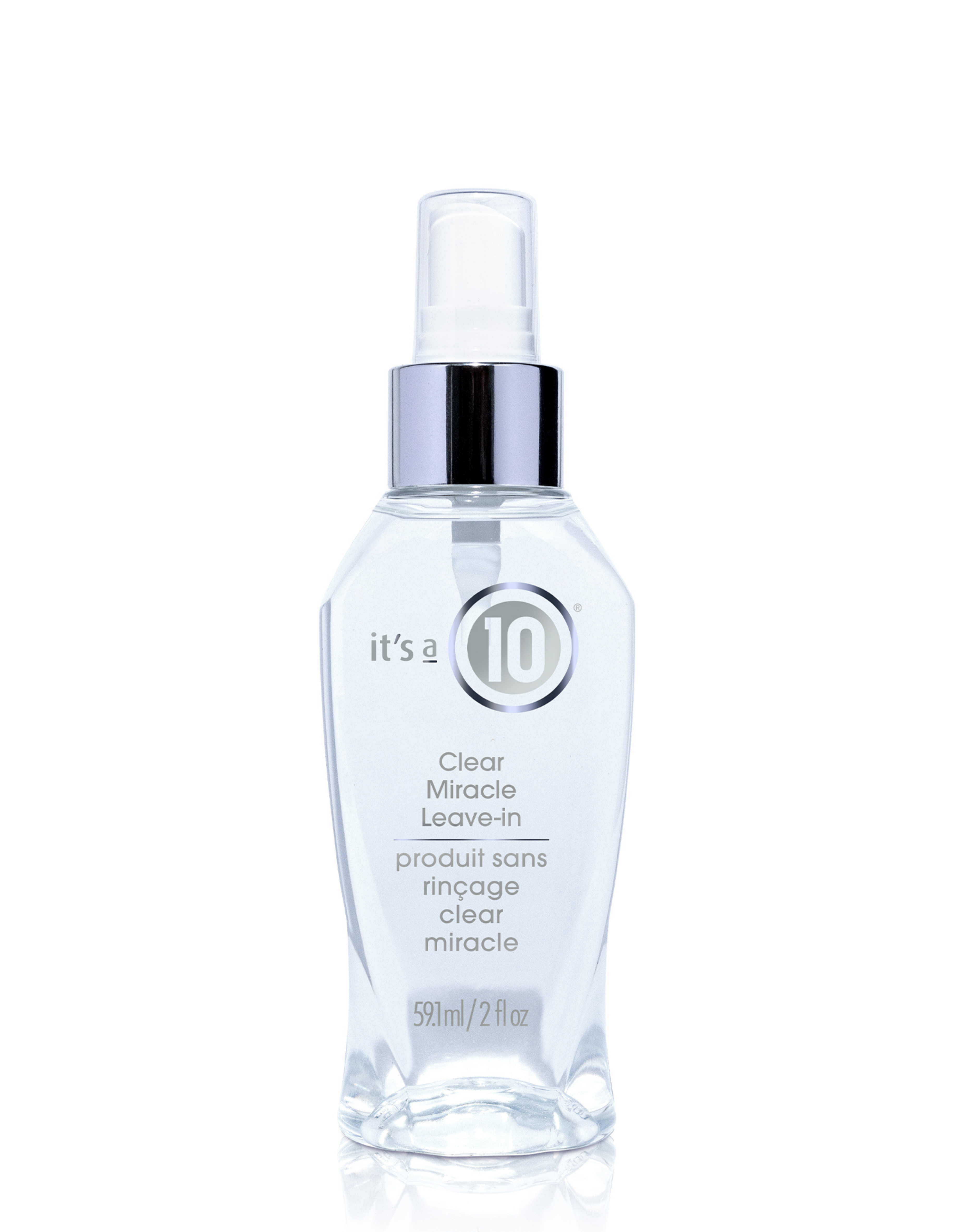It's a 10 Clear Miracle Leave-In spray vegano