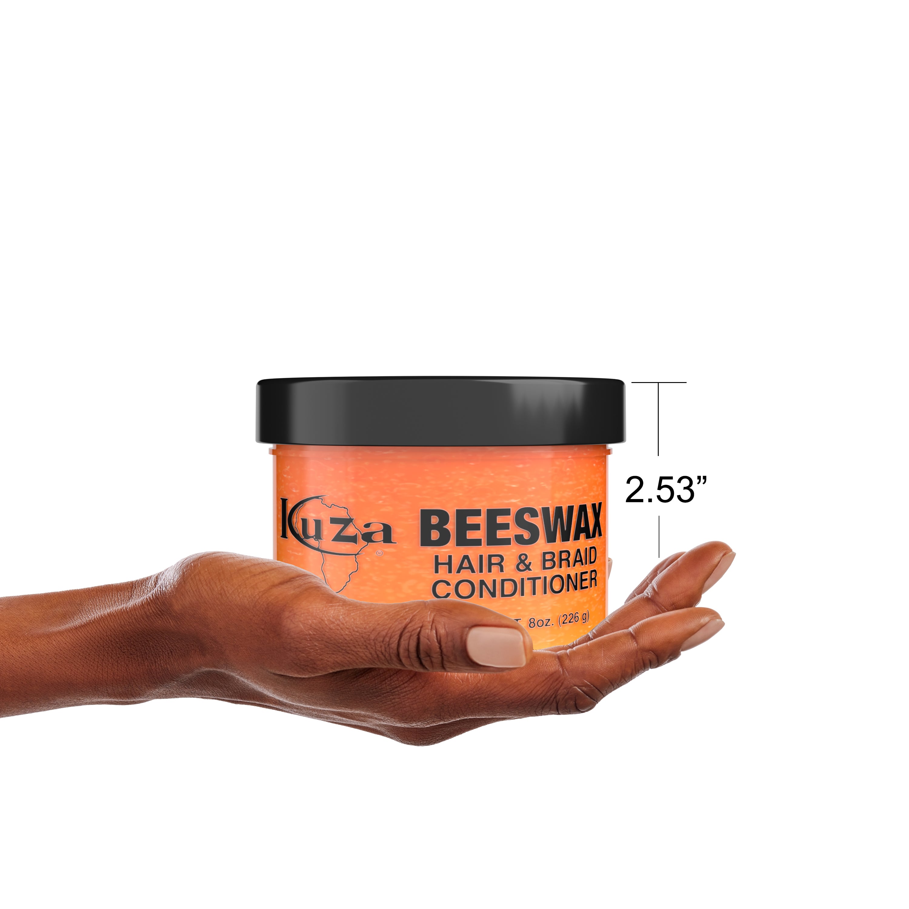Kuza Beeswax Hair Braid Conditioner balsamo trecce 227 g cera d'api