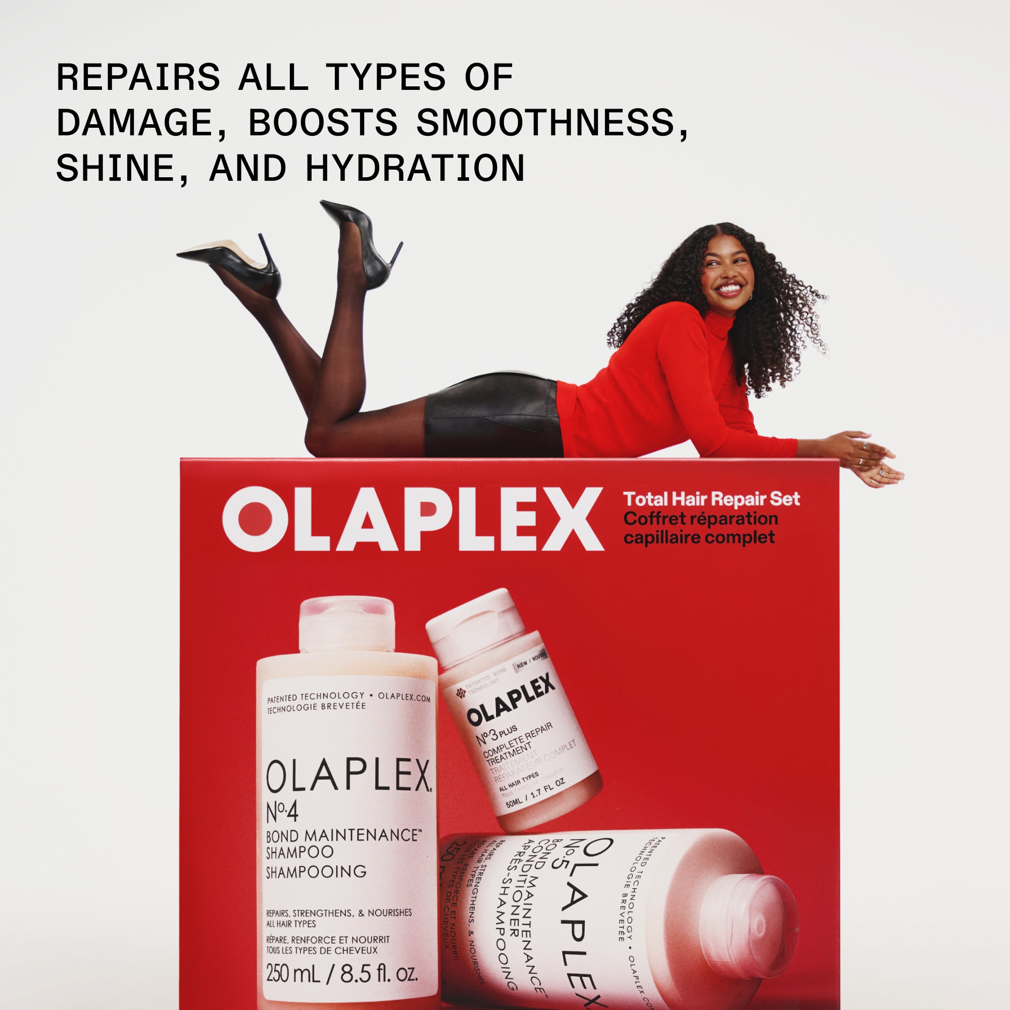 Olaplex Total Hair Repair Set capelli N°.3PLUS+N°.4+N°.5