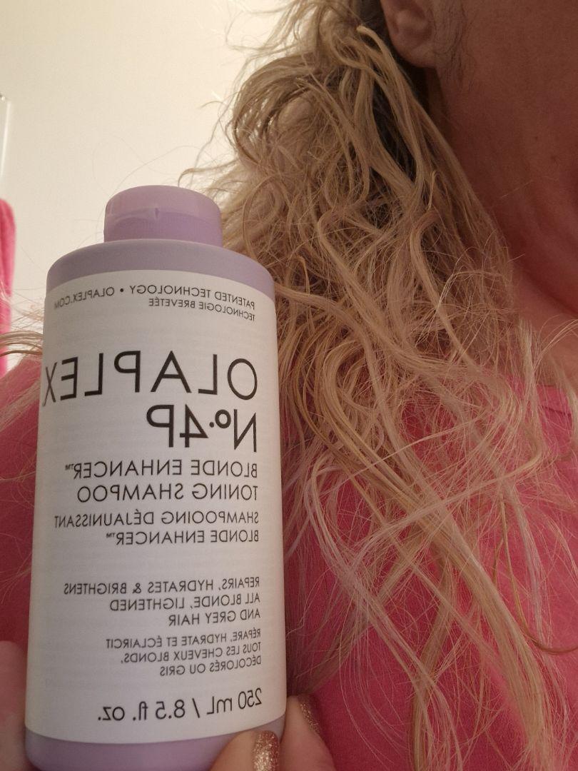 Olaplex Blonde Enhancer set litri shampoo balsamo viola