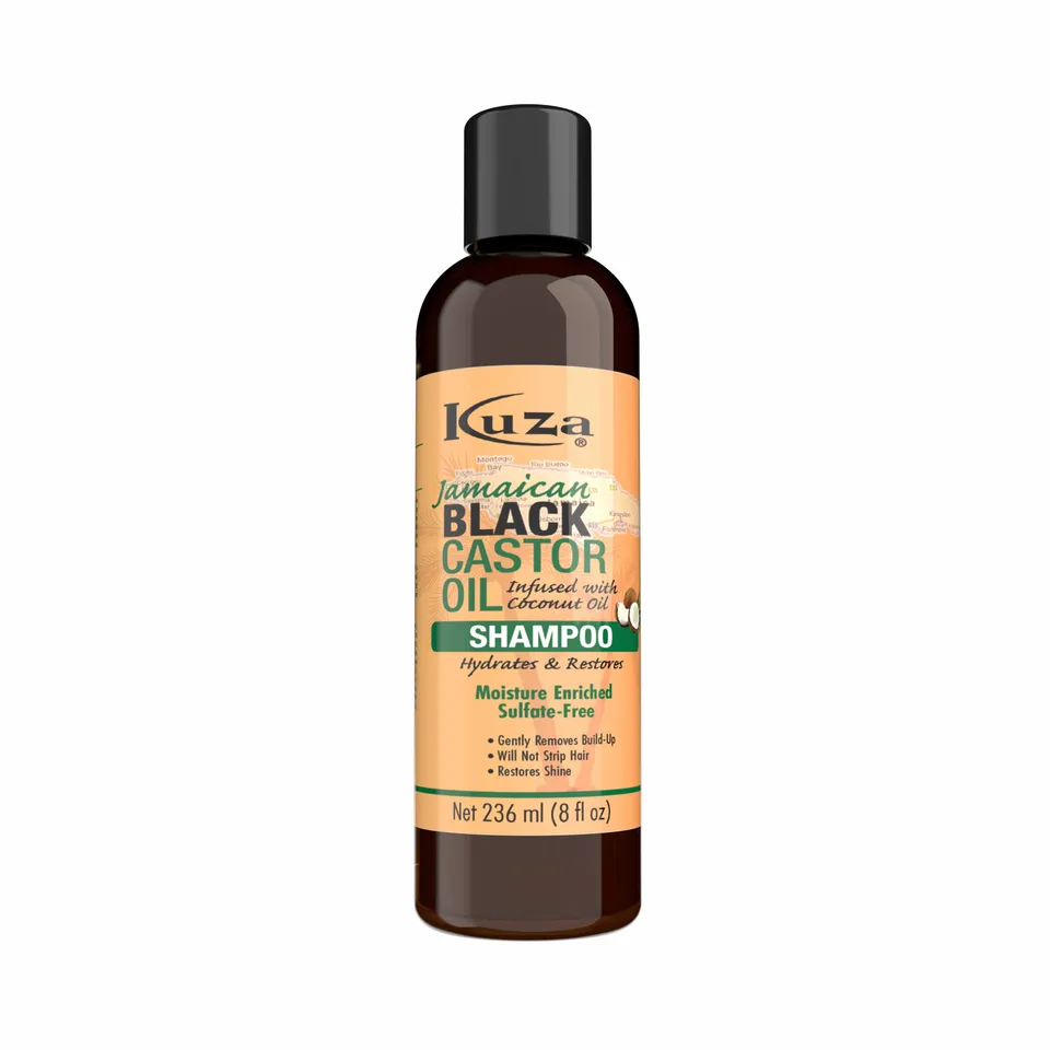 Kuza Jamaican Black Castor Oil shampoo capelli cocco 237 ml delicato