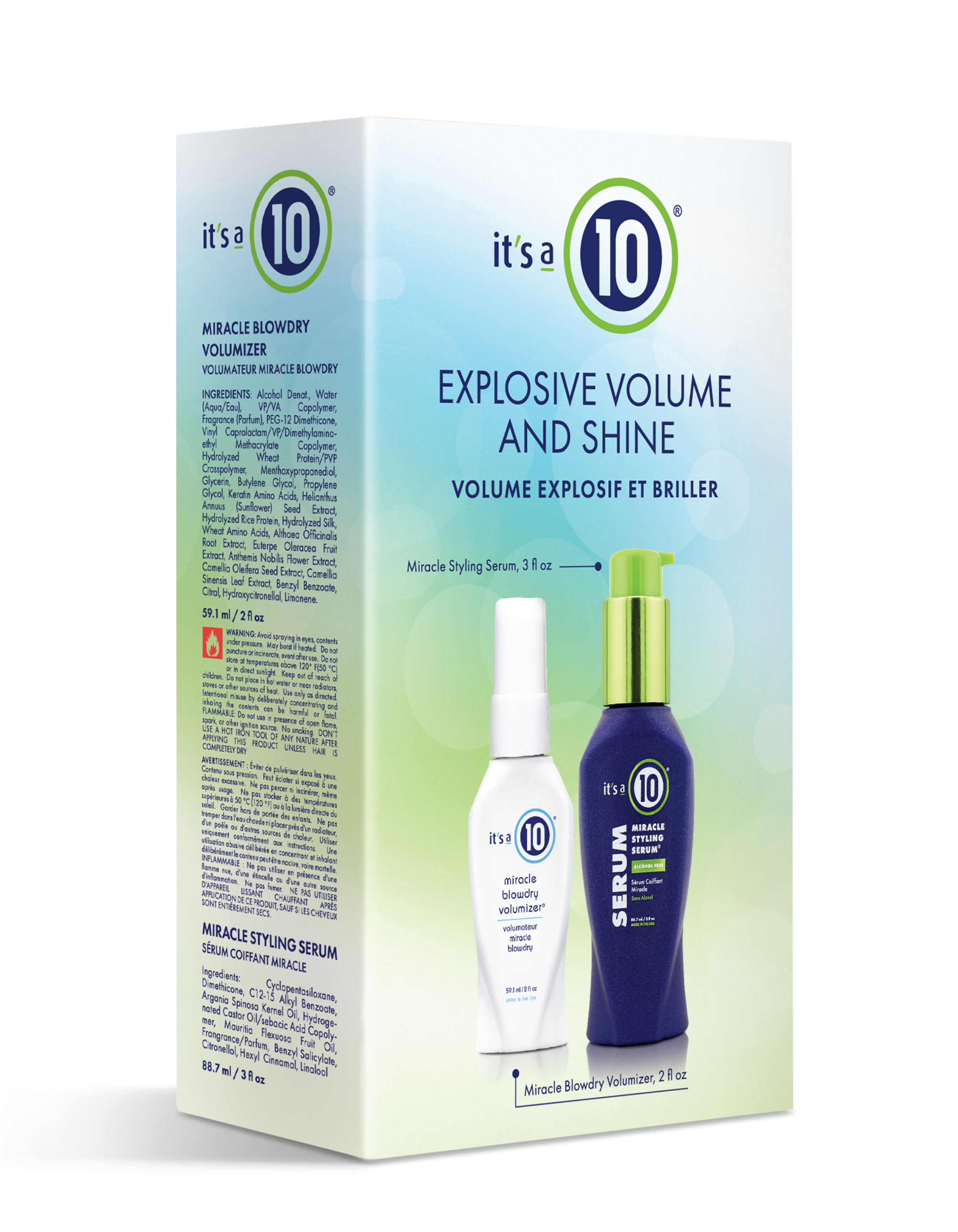It's a 10 Miracle Volume e Shine Kit capelli 2 pezzi volumizzante