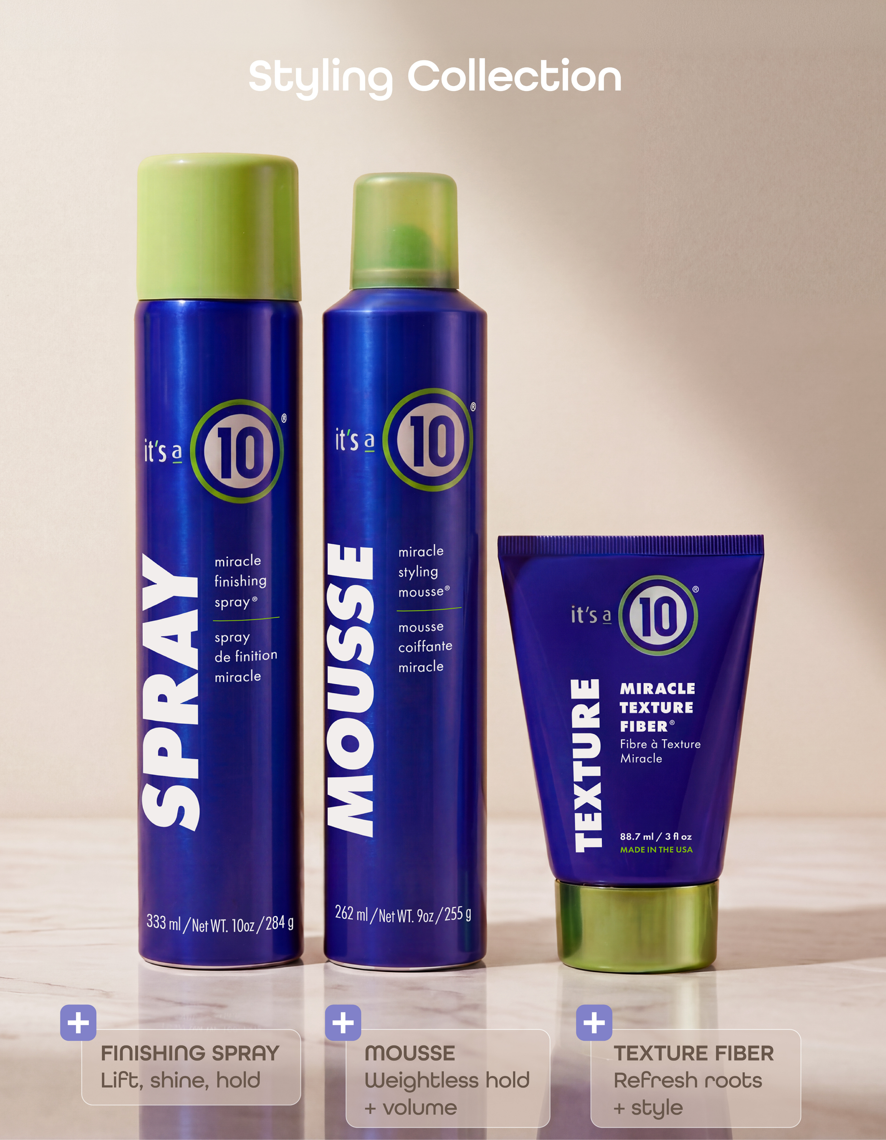 It's a 10 Miracle Finishing Spray Fissaggio 10 oz