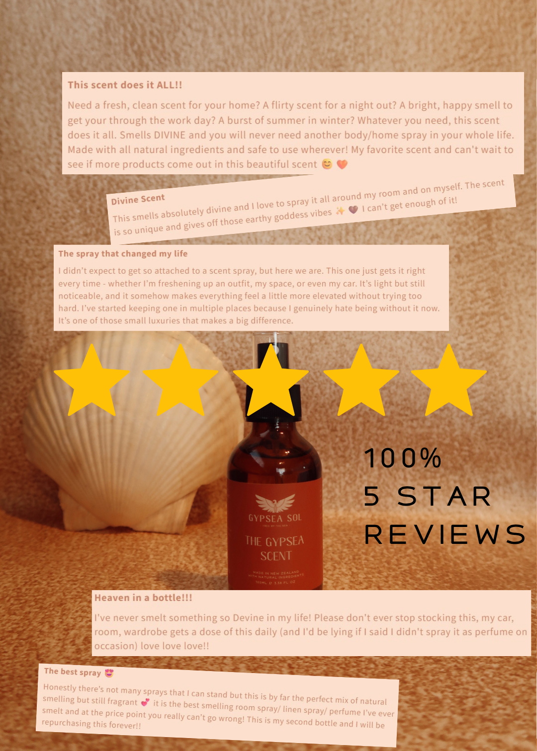 Gypsea Sol The Gypsea Scent spray profumato dolce tropicale