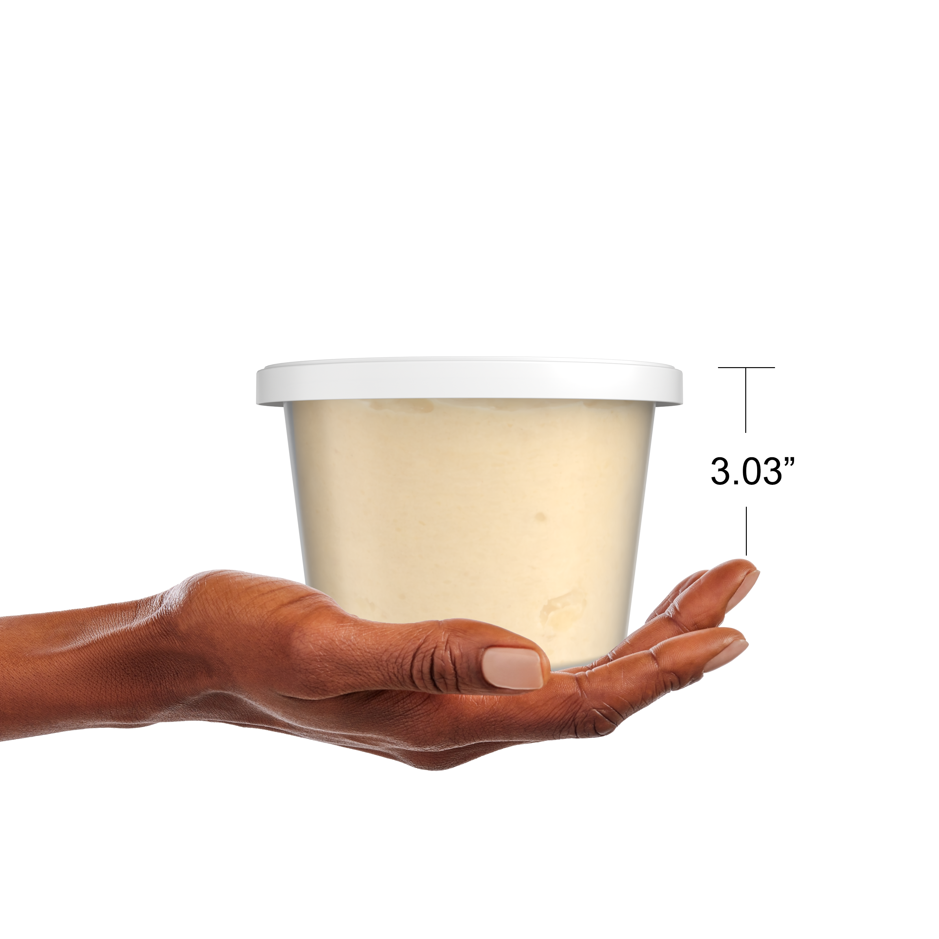 Kuza African Shea Butter burro bianco 425 g nutriente