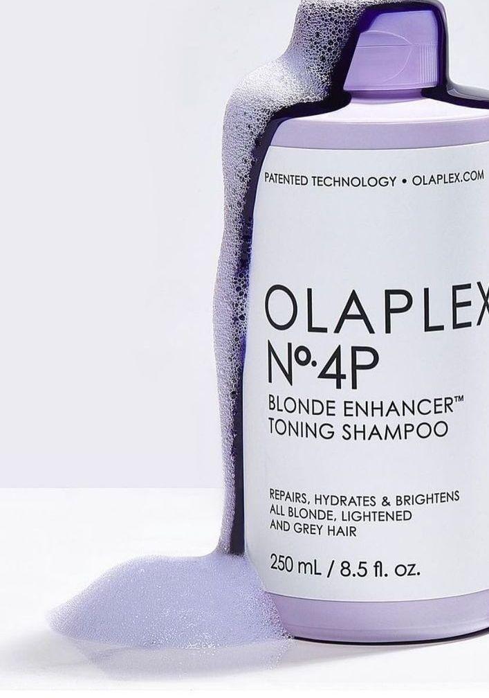 Olaplex Blonde Enhancer set shampoo balsamo viola luminoso