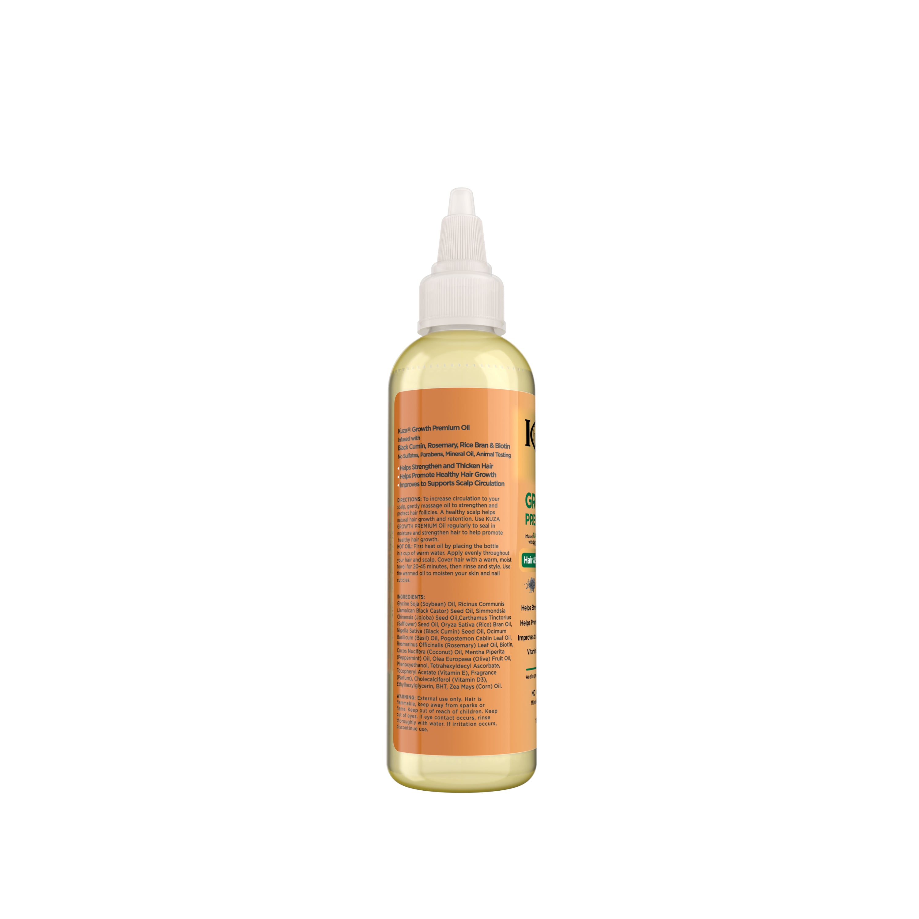 Kuza Growth Premium Oil olio capelli 118 ml crescita