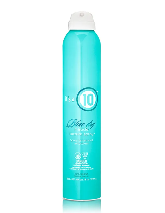 It's a 10 Miracle Blow Dry Texture spray 8 oz tenuta flessibile