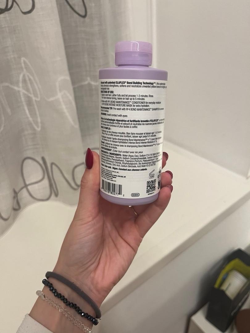 Olaplex Blonde Enhancer set litri shampoo balsamo viola