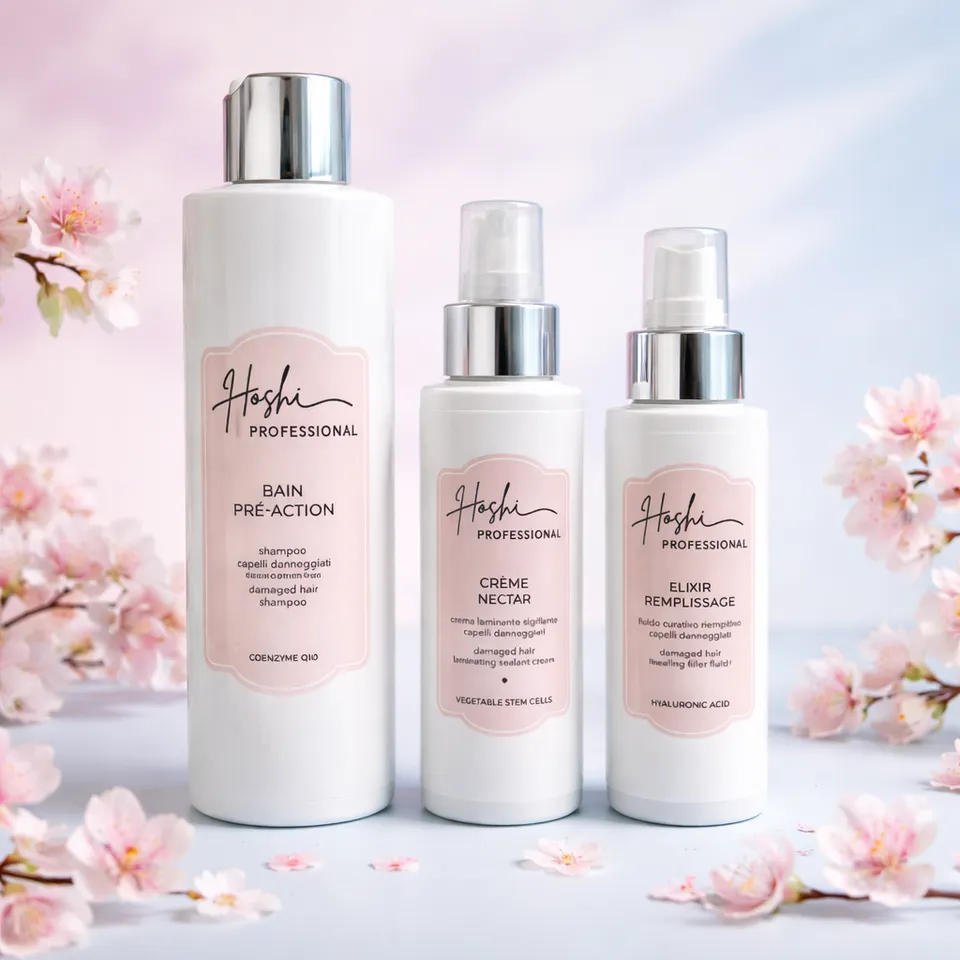 Hoshi Elixir Riempitivo Q10 kit capelli 3 pezzi rimpolpante
