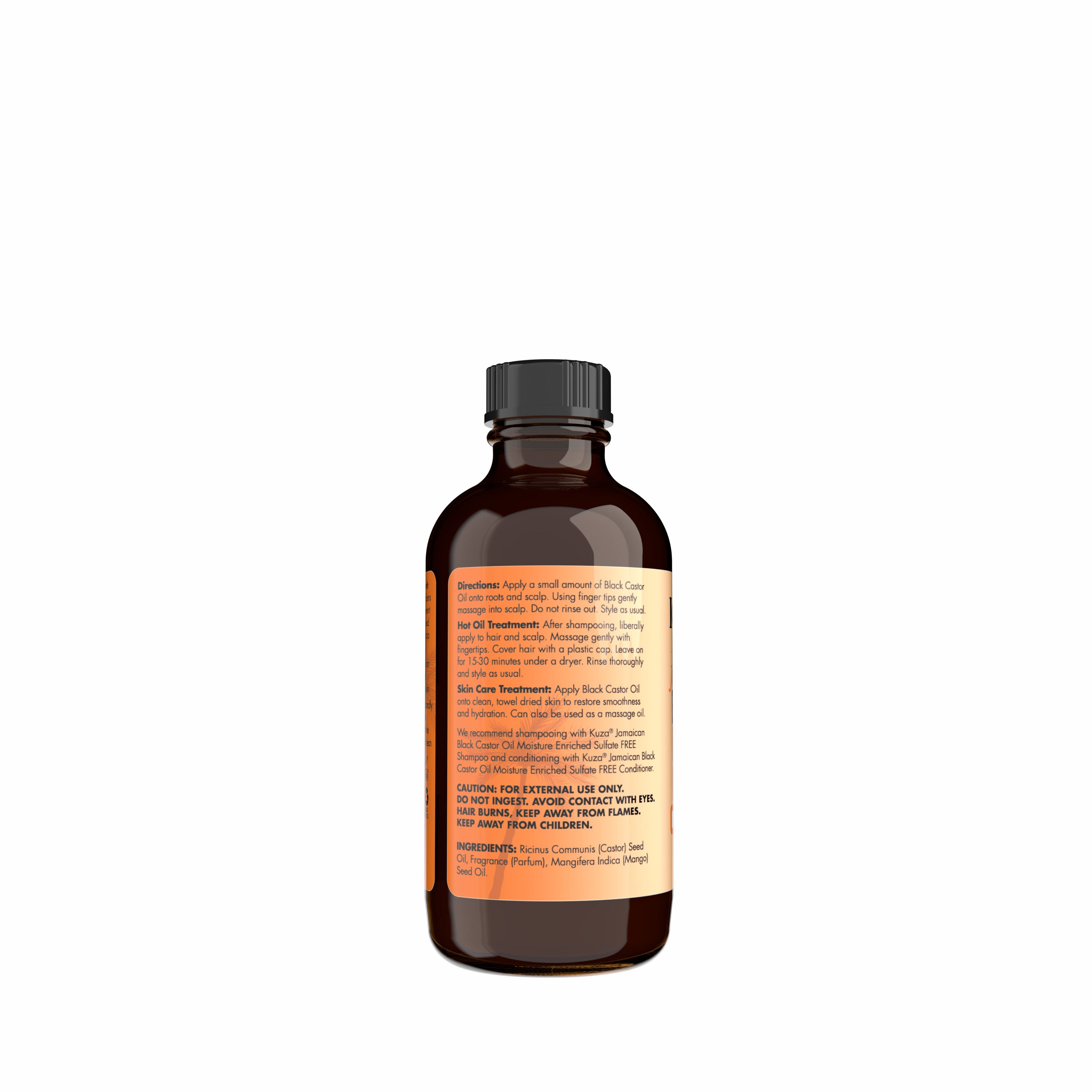 Kuza Jamaican Black Castor Oil Treatment olio capelli mango 118 ml cute
