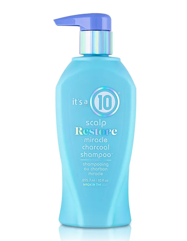 It's a 10 Scalp Restore Miracle Charcoal Shampoo 10 oz purificante